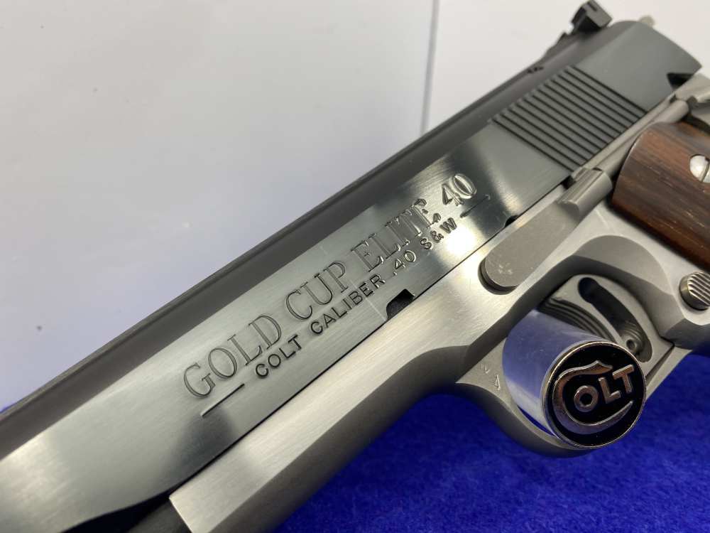 1991 Colt Gold Cup Elite 40 Two-Tone - EXTREMELY RARE - 1 of only 250-img-13