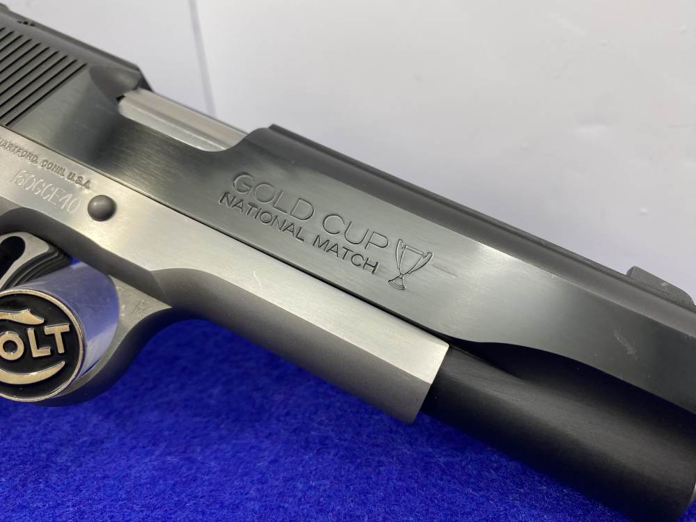 1991 Colt Gold Cup Elite 40 Two-Tone - EXTREMELY RARE - 1 of only 250-img-28