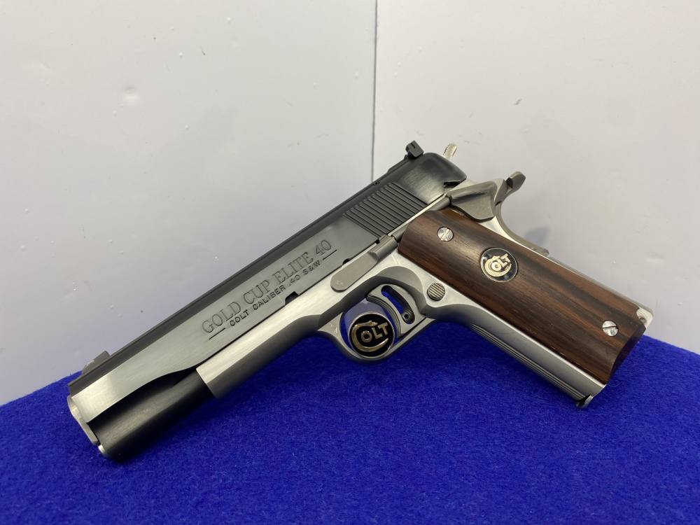 1991 Colt Gold Cup Elite 40 Two-Tone - EXTREMELY RARE - 1 of only 250-img-4