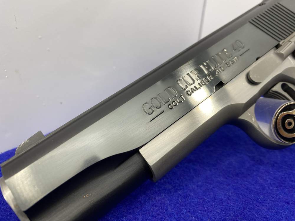 1991 Colt Gold Cup Elite 40 Two-Tone - EXTREMELY RARE - 1 of only 250-img-14