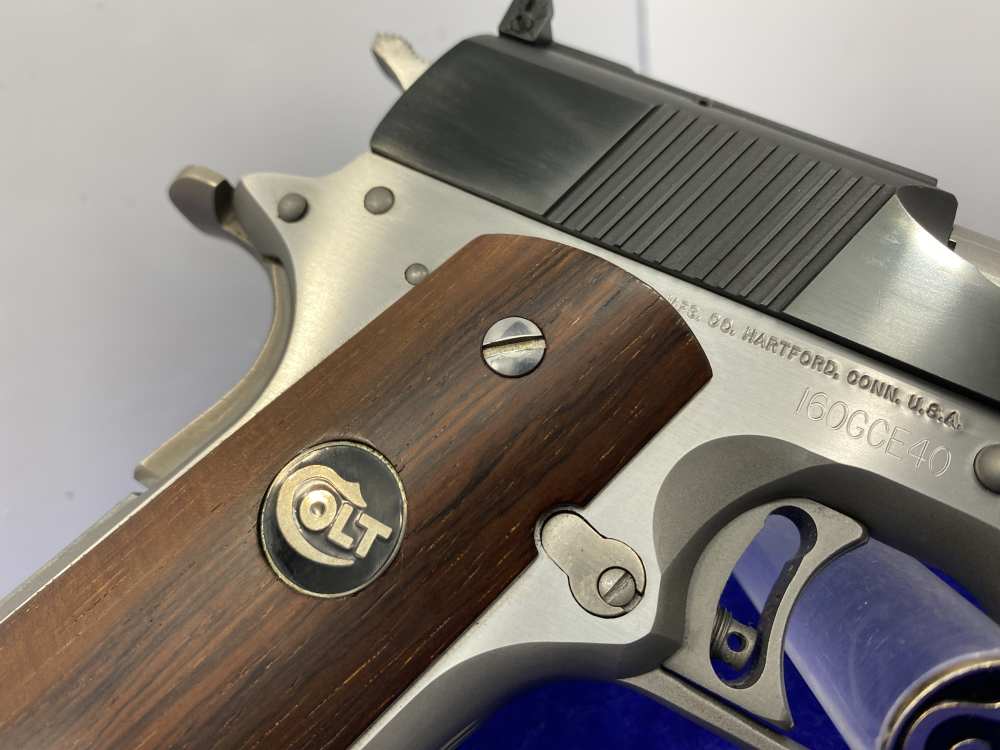 1991 Colt Gold Cup Elite 40 Two-Tone - EXTREMELY RARE - 1 of only 250-img-22