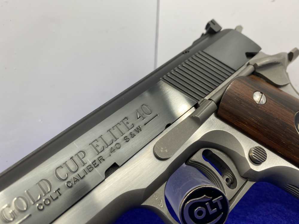 1991 Colt Gold Cup Elite 40 Two-Tone - EXTREMELY RARE - 1 of only 250-img-12