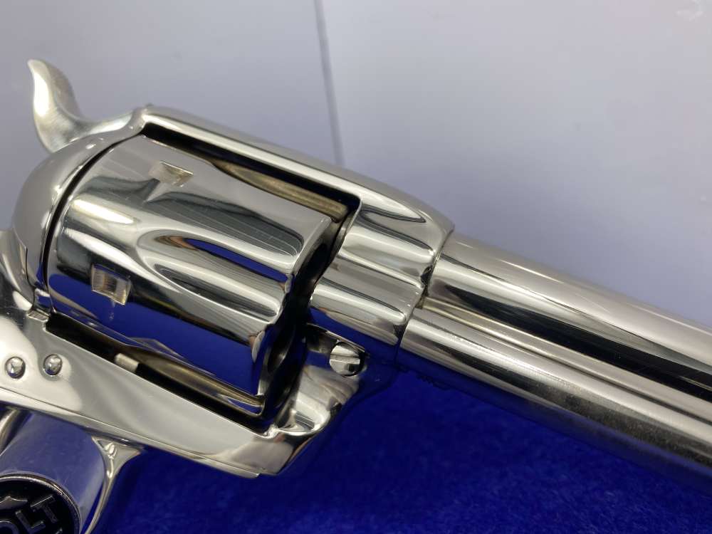 1982 Colt SAA .357 Mag Nickel 5.5" *ONE GUN SHIPMENT TO JOHN JOVINO* -img-29