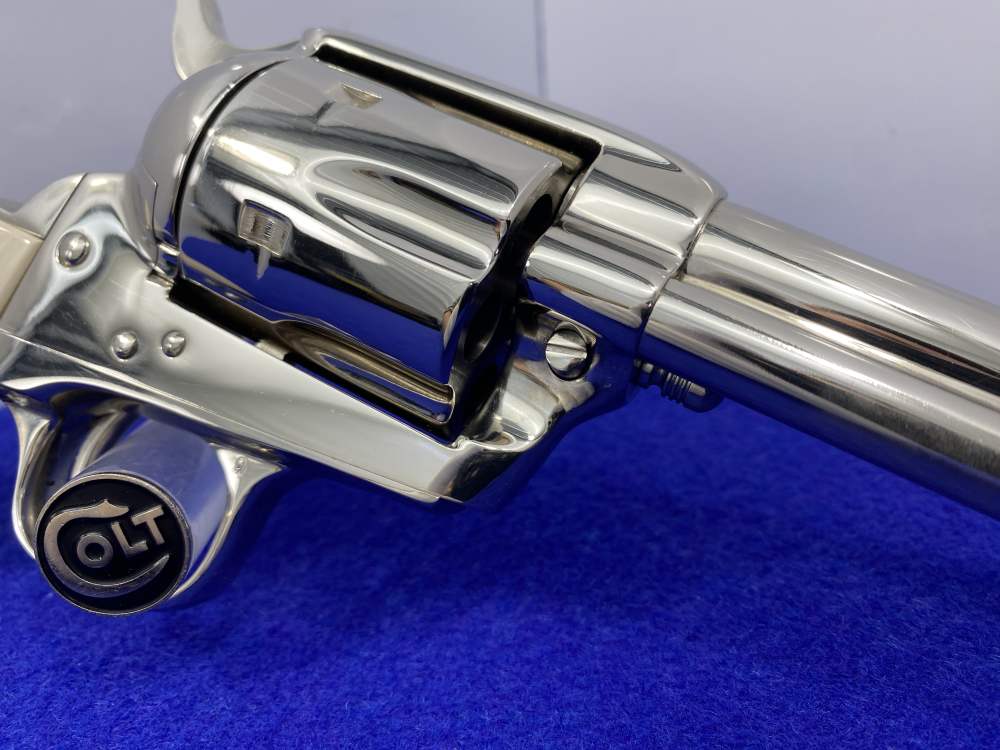 1982 Colt SAA .357 Mag Nickel 5.5" *ONE GUN SHIPMENT TO JOHN JOVINO* -img-28