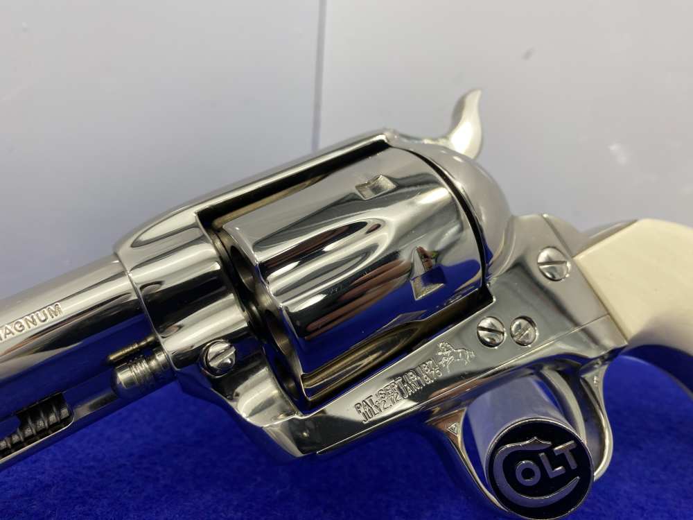1982 Colt SAA .357 Mag Nickel 5.5" *ONE GUN SHIPMENT TO JOHN JOVINO* -img-15