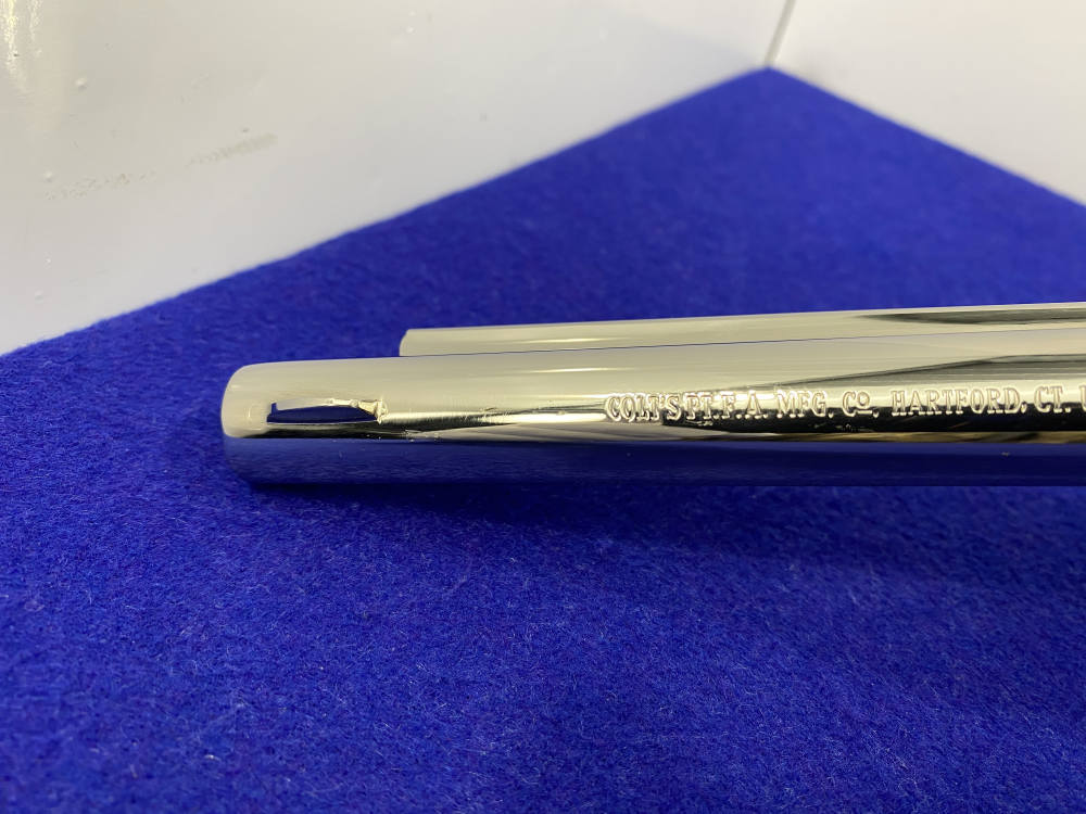 1982 Colt SAA .357 Mag Nickel 5.5" *ONE GUN SHIPMENT TO JOHN JOVINO* -img-48