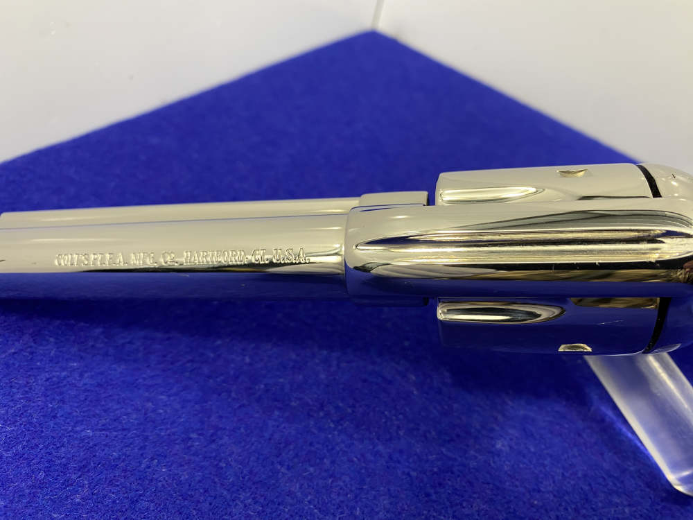 1982 Colt SAA .357 Mag Nickel 5.5" *ONE GUN SHIPMENT TO JOHN JOVINO* -img-46