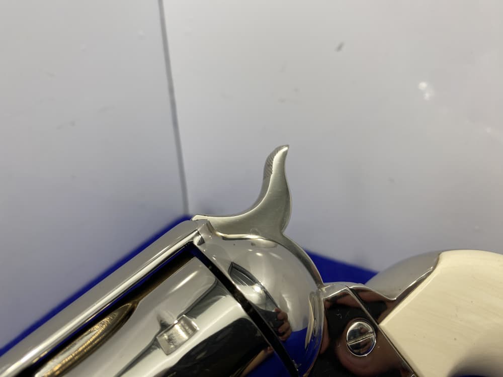 1982 Colt SAA .357 Mag Nickel 5.5" *ONE GUN SHIPMENT TO JOHN JOVINO* -img-14
