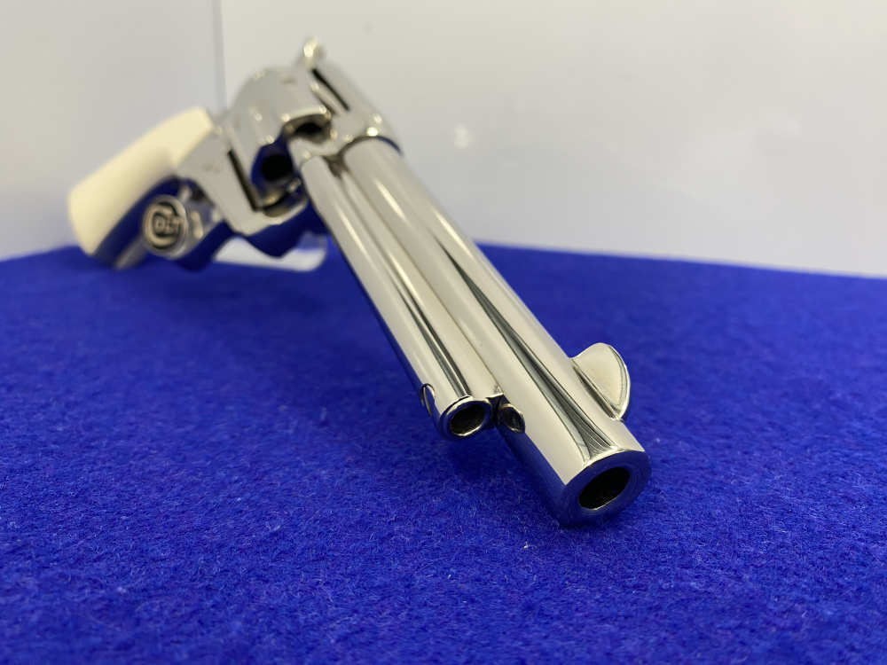 1982 Colt SAA .357 Mag Nickel 5.5" *ONE GUN SHIPMENT TO JOHN JOVINO* -img-37