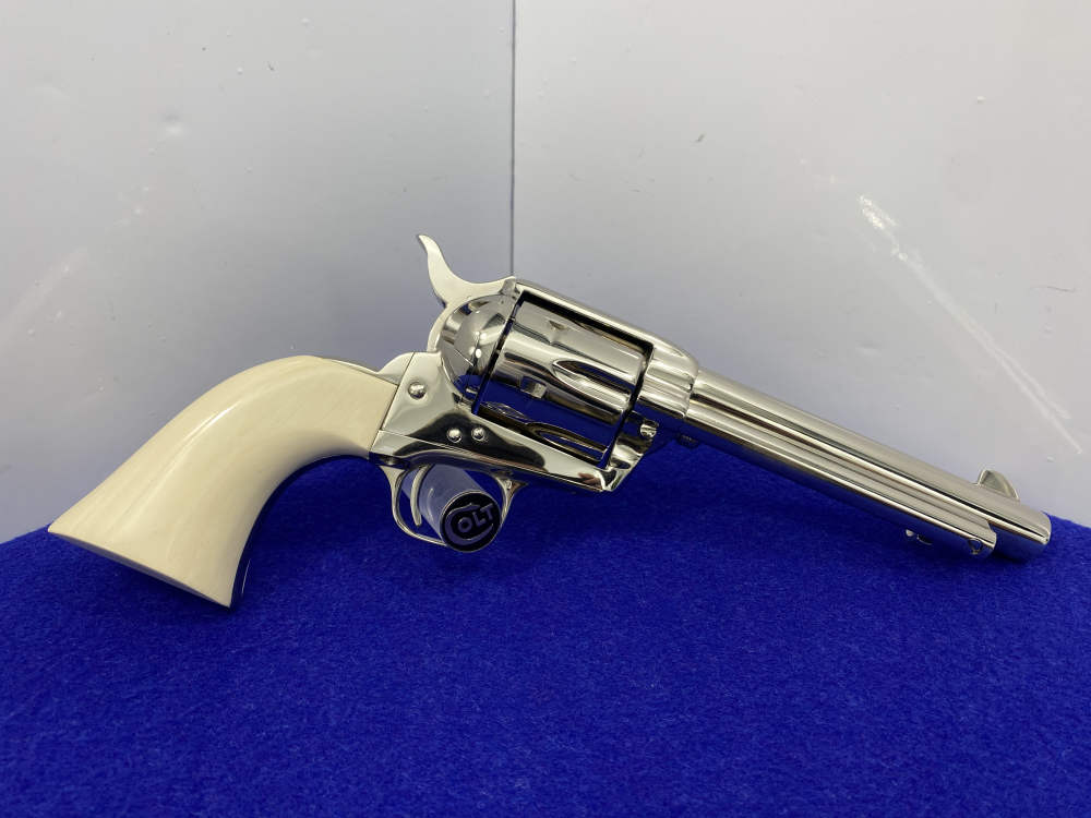 1982 Colt SAA .357 Mag Nickel 5.5" *ONE GUN SHIPMENT TO JOHN JOVINO* -img-23