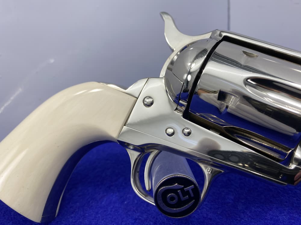 1982 Colt SAA .357 Mag Nickel 5.5" *ONE GUN SHIPMENT TO JOHN JOVINO* -img-26