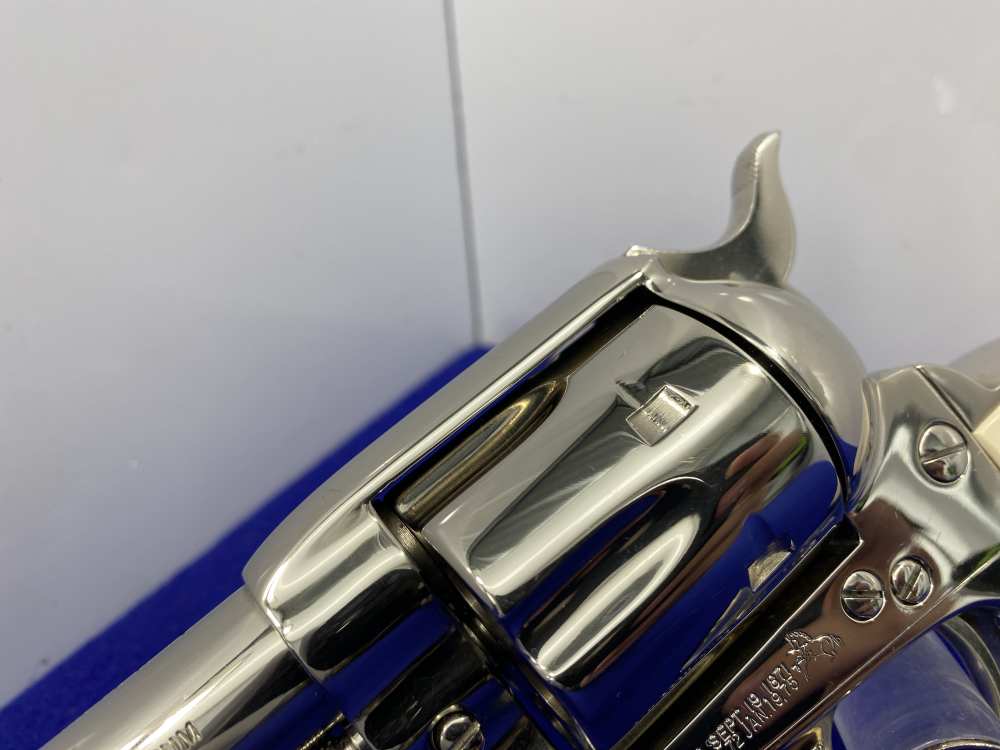 1982 Colt SAA .357 Mag Nickel 5.5" *ONE GUN SHIPMENT TO JOHN JOVINO* -img-12