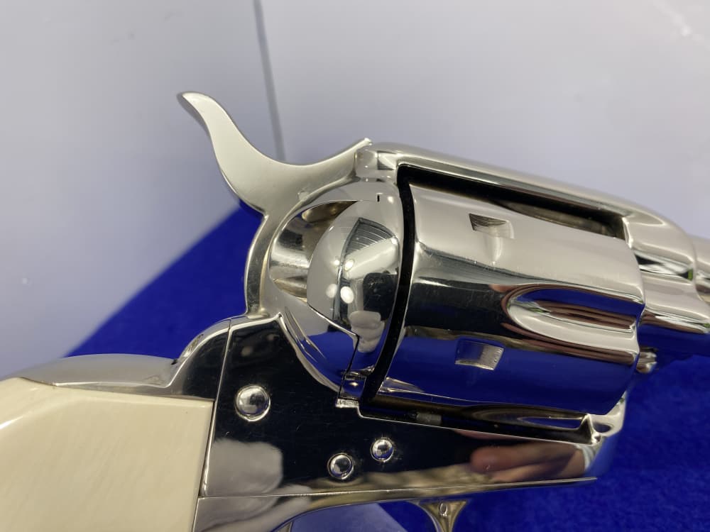 1982 Colt SAA .357 Mag Nickel 5.5" *ONE GUN SHIPMENT TO JOHN JOVINO* -img-31