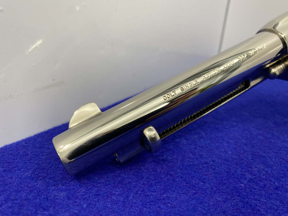 1982 Colt SAA .357 Mag Nickel 5.5" *ONE GUN SHIPMENT TO JOHN JOVINO* -img-18