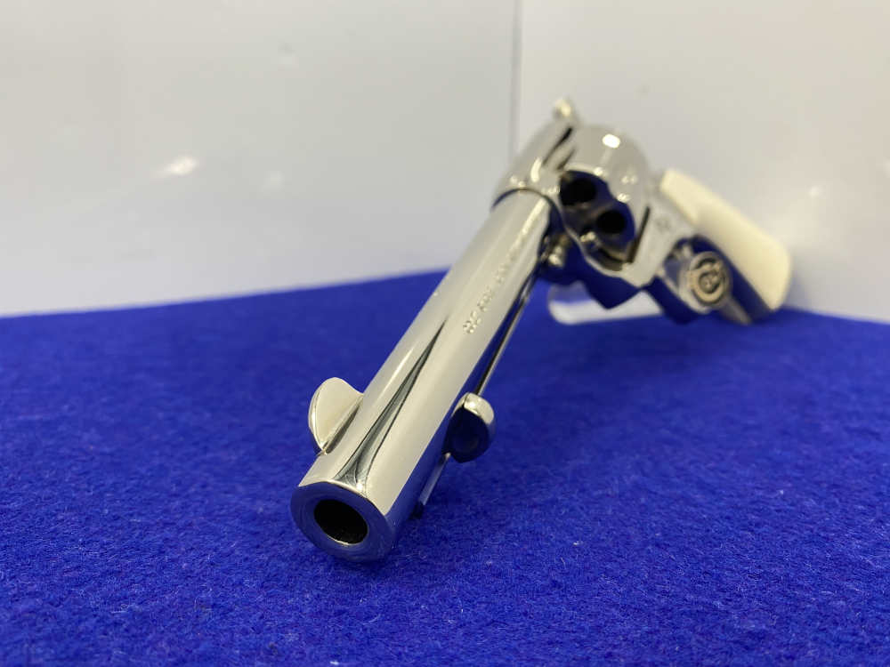 1982 Colt SAA .357 Mag Nickel 5.5" *ONE GUN SHIPMENT TO JOHN JOVINO* -img-20
