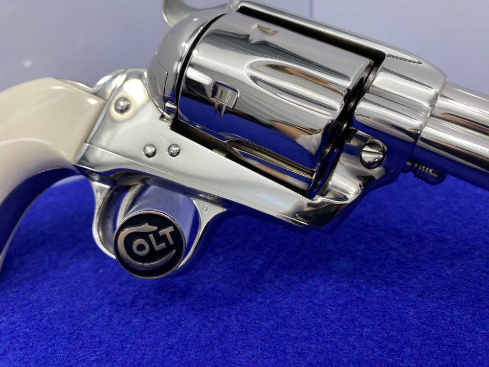 1982 Colt SAA .357 Mag Nickel 5.5" *ONE GUN SHIPMENT TO JOHN JOVINO* -img-27