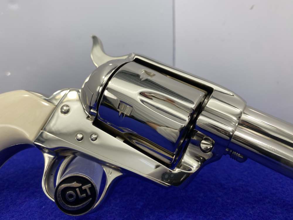 1982 Colt SAA .357 Mag Nickel 5.5" *ONE GUN SHIPMENT TO JOHN JOVINO* -img-33