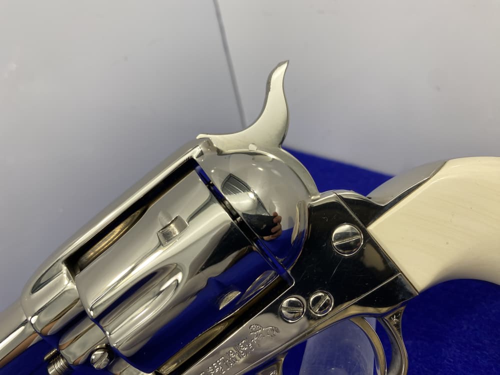 1982 Colt SAA .357 Mag Nickel 5.5" *ONE GUN SHIPMENT TO JOHN JOVINO* -img-13