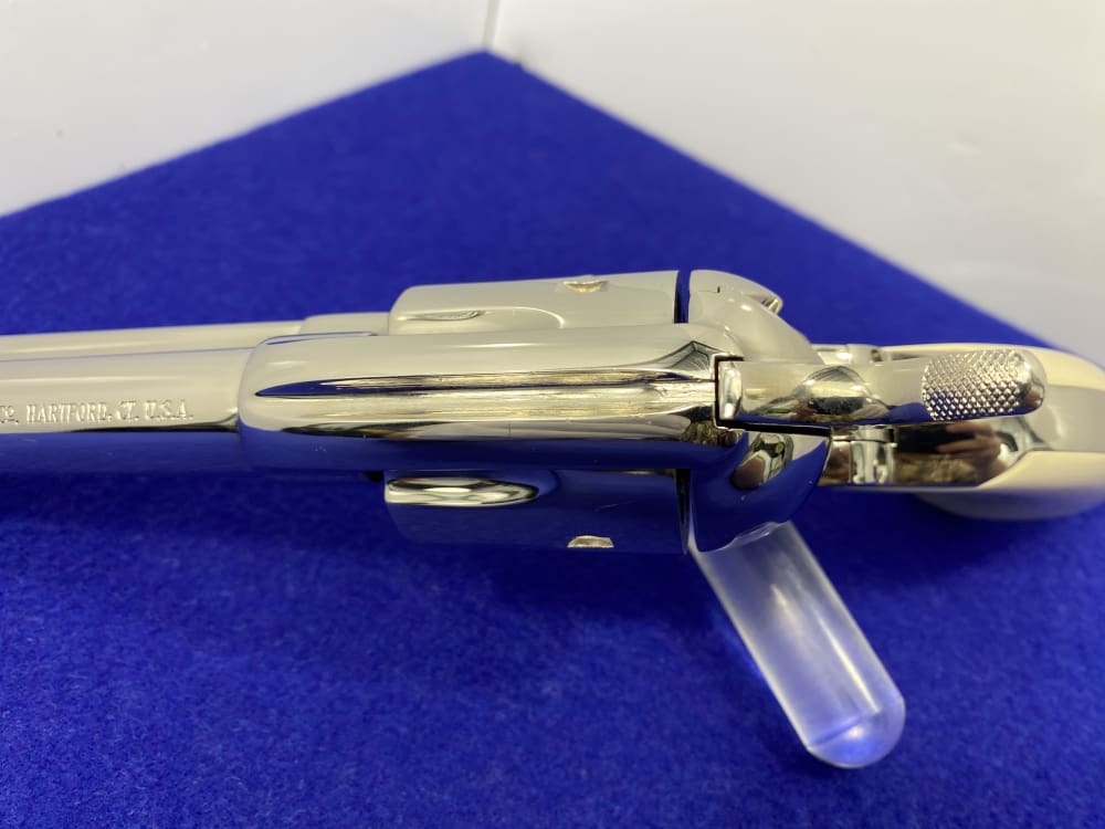 1982 Colt SAA .357 Mag Nickel 5.5" *ONE GUN SHIPMENT TO JOHN JOVINO* -img-45