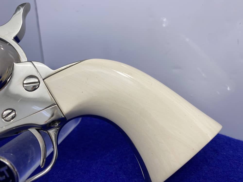 1982 Colt SAA .357 Mag Nickel 5.5" *ONE GUN SHIPMENT TO JOHN JOVINO* -img-7