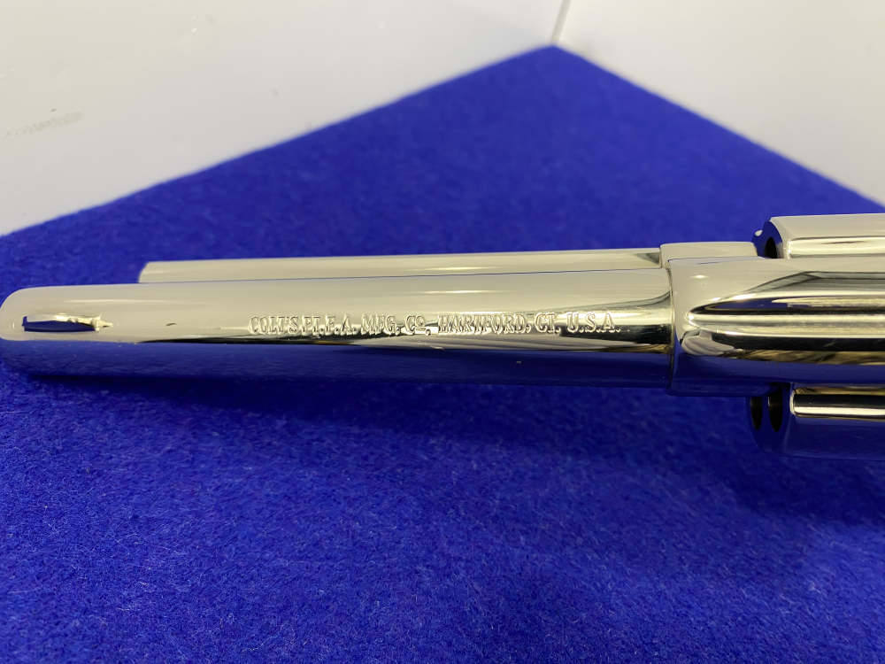 1982 Colt SAA .357 Mag Nickel 5.5" *ONE GUN SHIPMENT TO JOHN JOVINO* -img-47