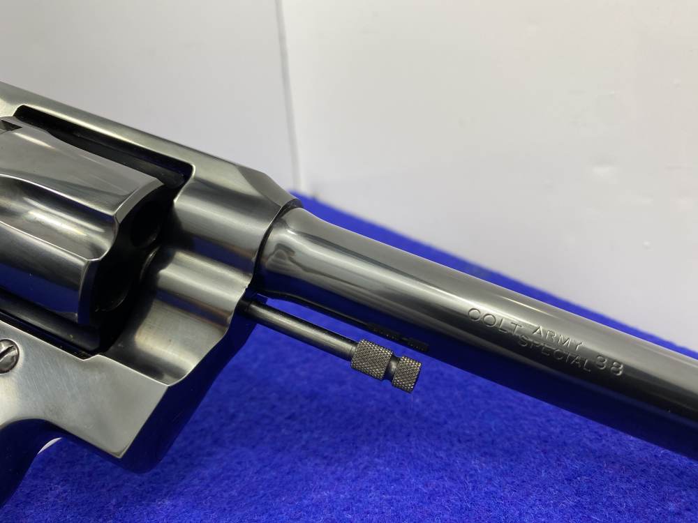 2000 Colt Army Special .38 Spl 6" *NEW JERSEY STATE POLICE REVOLVER*-img-35