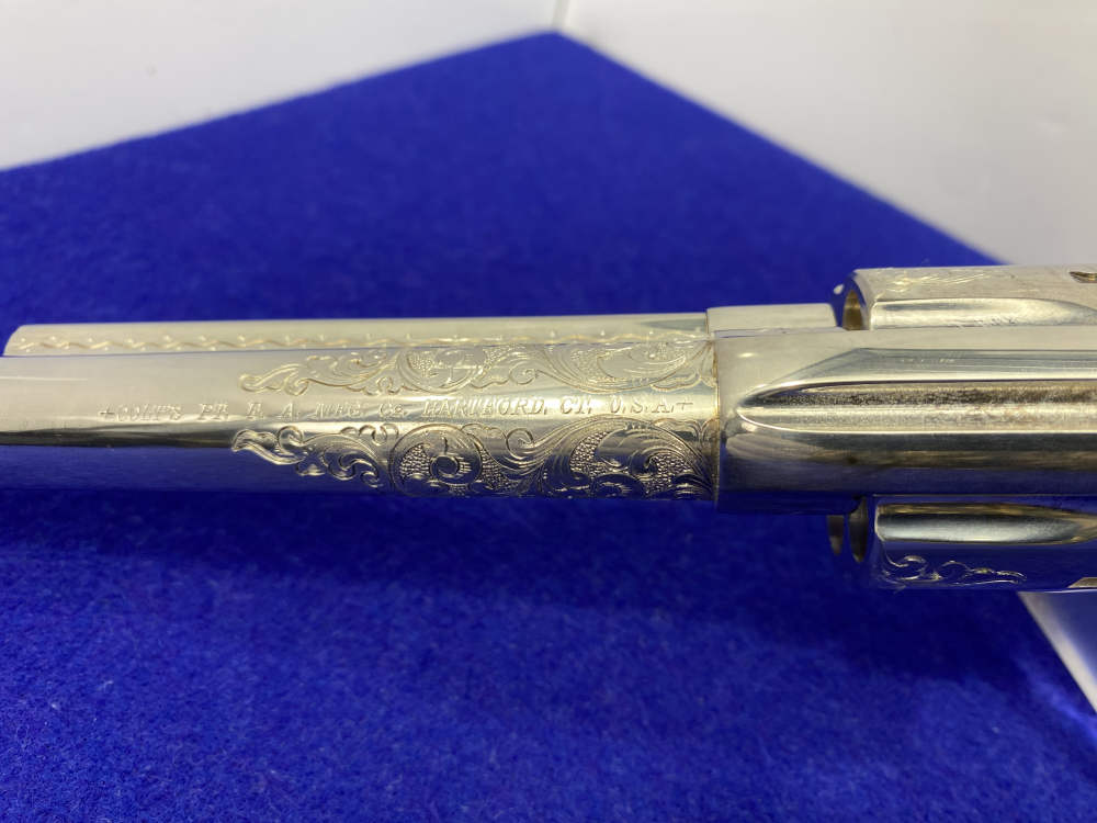 Colt Single Action Army Silver Finish CLASS "A" MASTER ENGRAVED-DENNIS KIES-img-63