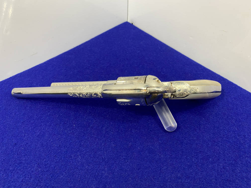 Colt Single Action Army Silver Finish CLASS "A" MASTER ENGRAVED-DENNIS KIES-img-55