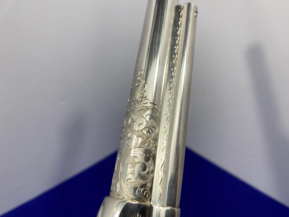 Colt Single Action Army Silver Finish CLASS "A" MASTER ENGRAVED-DENNIS KIES-img-92