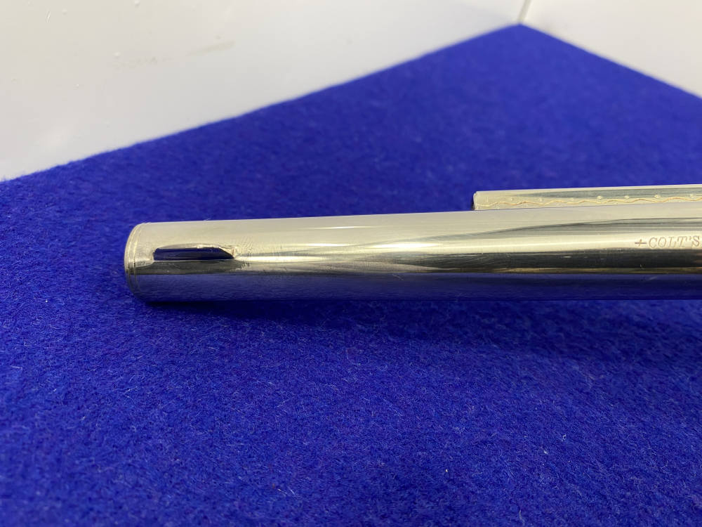 Colt Single Action Army Silver Finish CLASS "A" MASTER ENGRAVED-DENNIS KIES-img-66