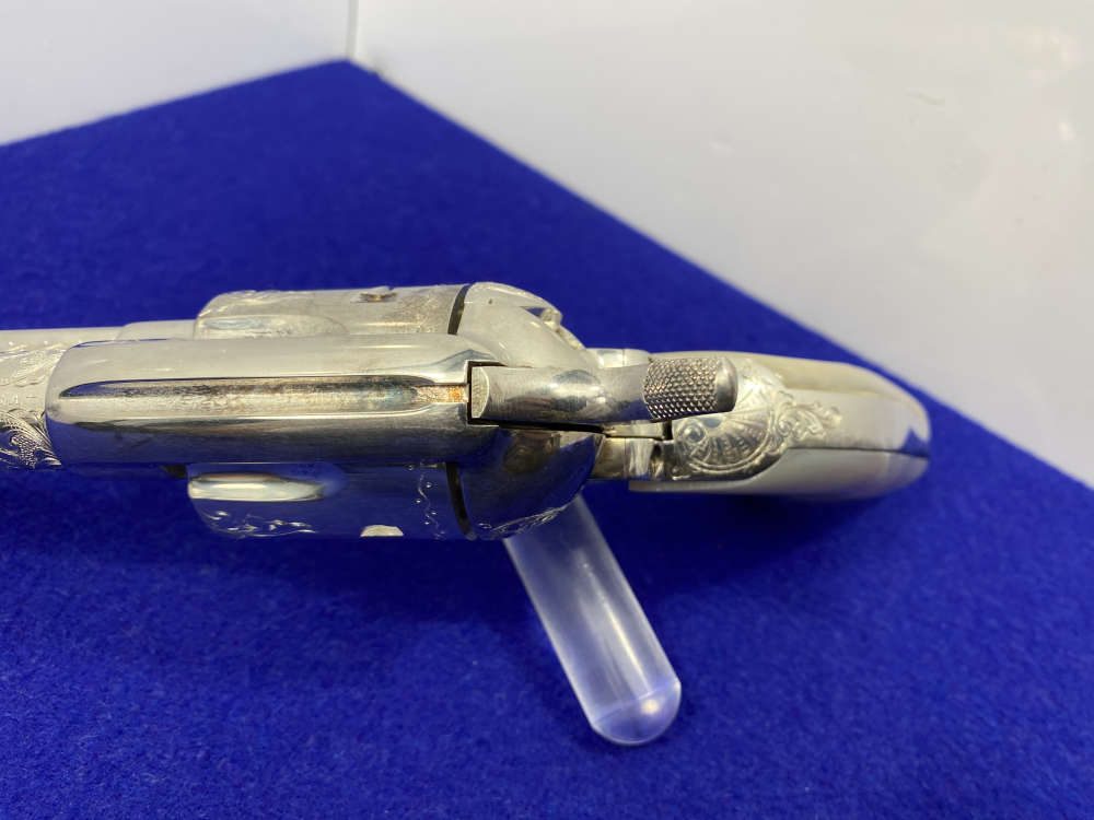 Colt Single Action Army Silver Finish CLASS "A" MASTER ENGRAVED-DENNIS KIES-img-60