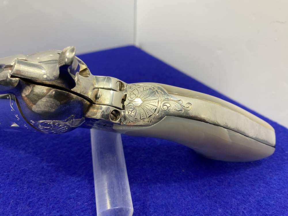 Colt Single Action Army Silver Finish CLASS "A" MASTER ENGRAVED-DENNIS KIES-img-58