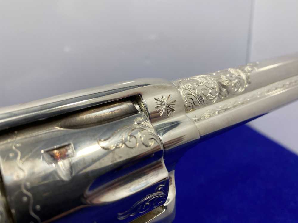 Colt Single Action Army Silver Finish CLASS "A" MASTER ENGRAVED-DENNIS KIES-img-74