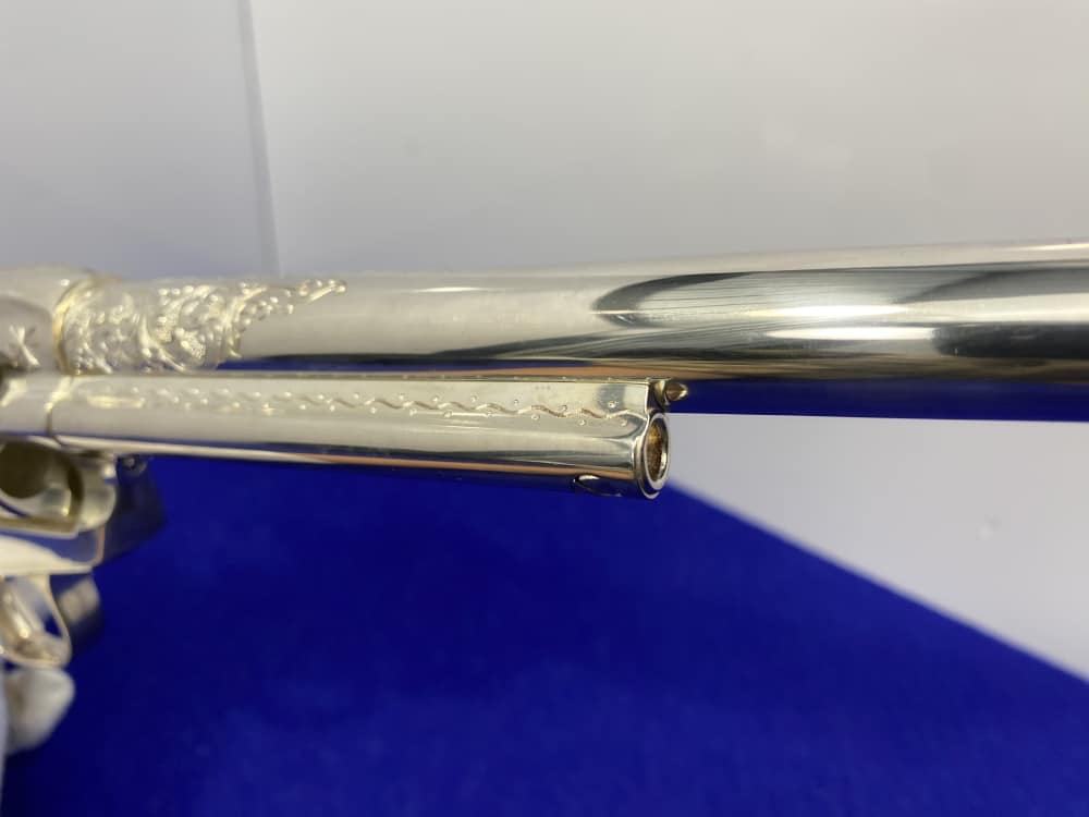Colt Single Action Army Silver Finish CLASS "A" MASTER ENGRAVED-DENNIS KIES-img-111