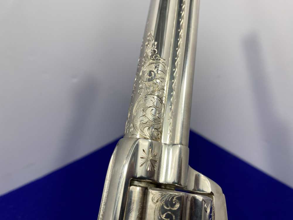 Colt Single Action Army Silver Finish CLASS "A" MASTER ENGRAVED-DENNIS KIES-img-91