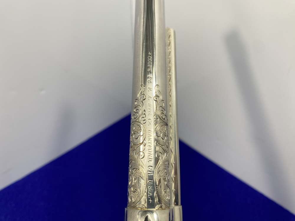 Colt Single Action Army Silver Finish CLASS "A" MASTER ENGRAVED-DENNIS KIES-img-90