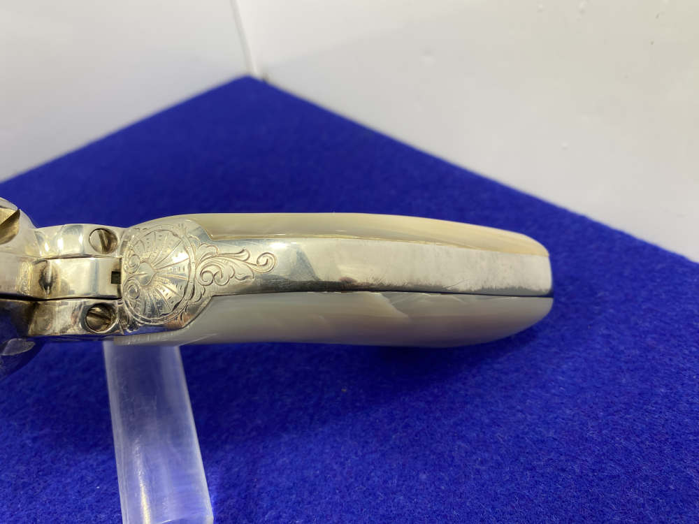 Colt Single Action Army Silver Finish CLASS "A" MASTER ENGRAVED-DENNIS KIES-img-57