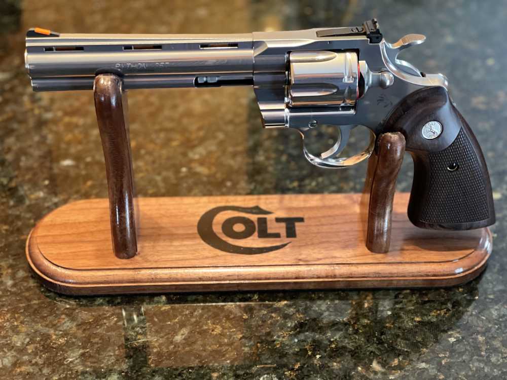 Colt Python 6-inch gun display stand - Furniture & Cabinets at ...