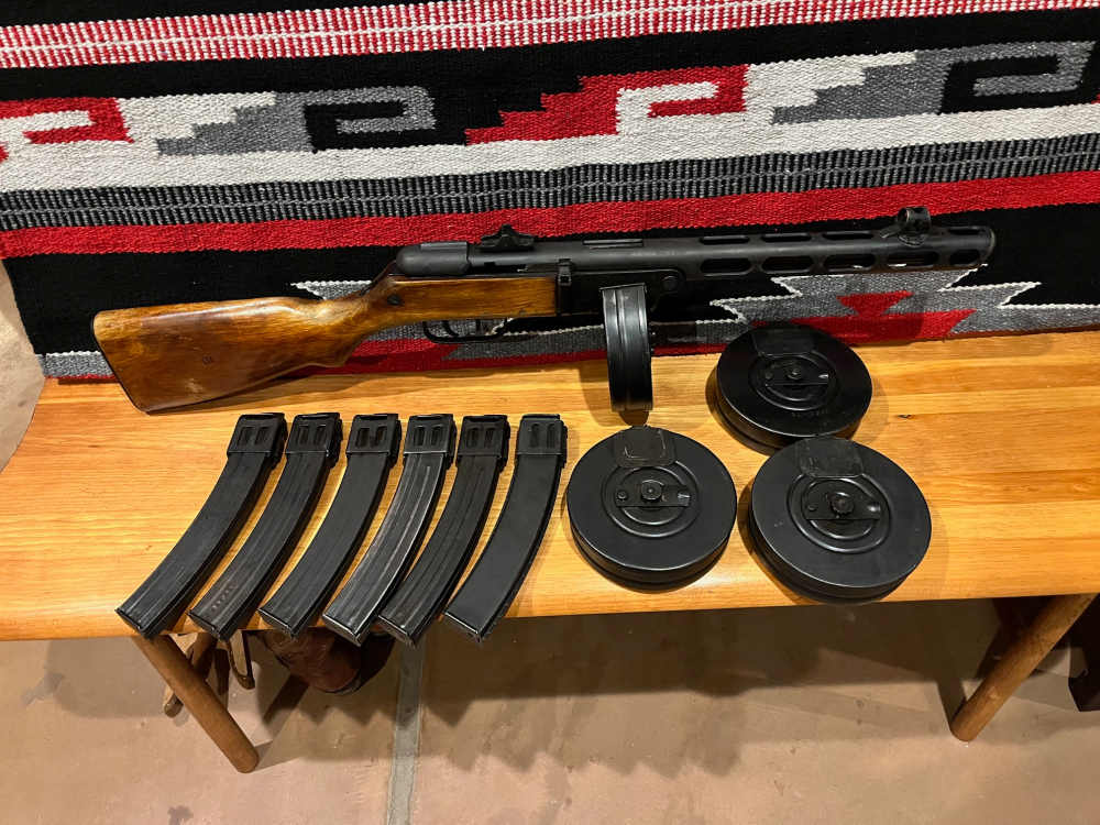 WWW USA SR-41 PPSH41 SMG NFA Machine Gun Post Sample No Law Letter ...