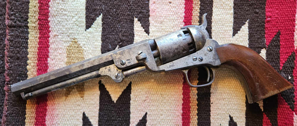 COLT 1851 NAVY BRITISH PROOF .36 CALIBER PERCUSSION REVOLVER - Antique ...
