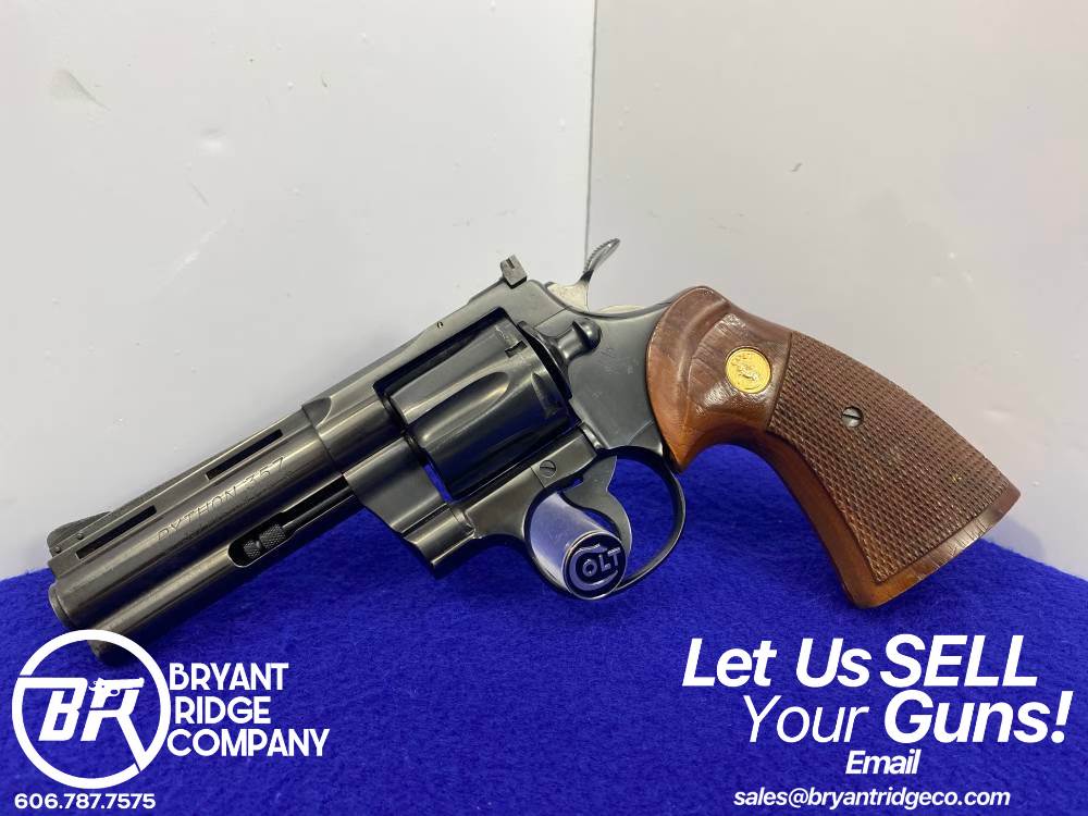 1964 Colt Python .357 Mag Blue 4