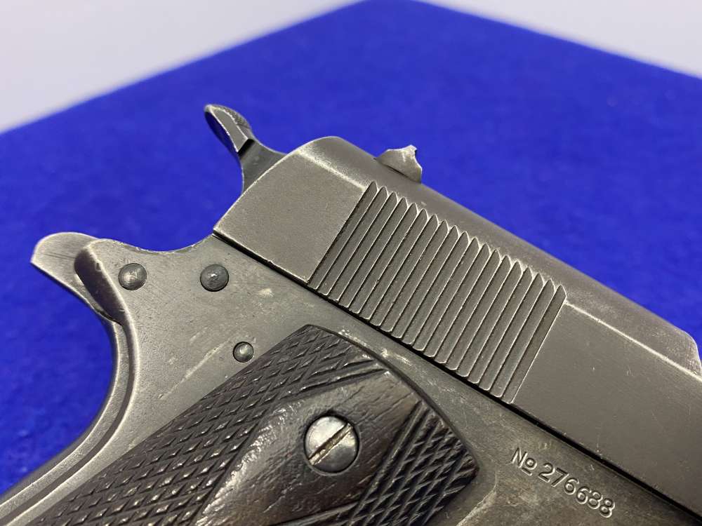 1918 Colt M1911 .45 ACP Blue 5" *HIGHLY DESIRABLE WWI COLT 1911*-img-13