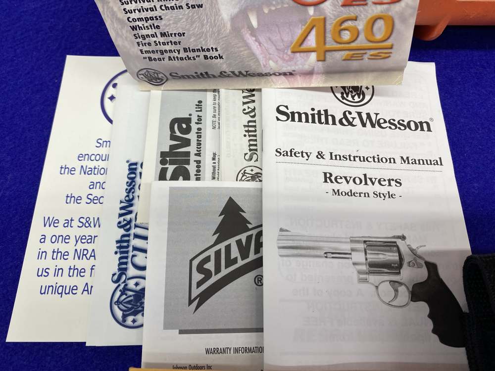 2007 Smith & Wesson 500ES 500 S&W Mag 2.75" *RARE EMERGENCY SURVIVAL KIT*-img-5