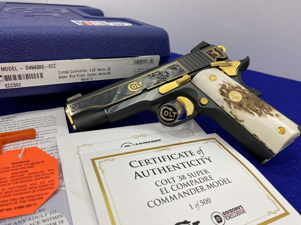 Colt Combat Commander .38 Super *SET 2/2 EL COMPADRE EDITION* 1 of 500-img-45
