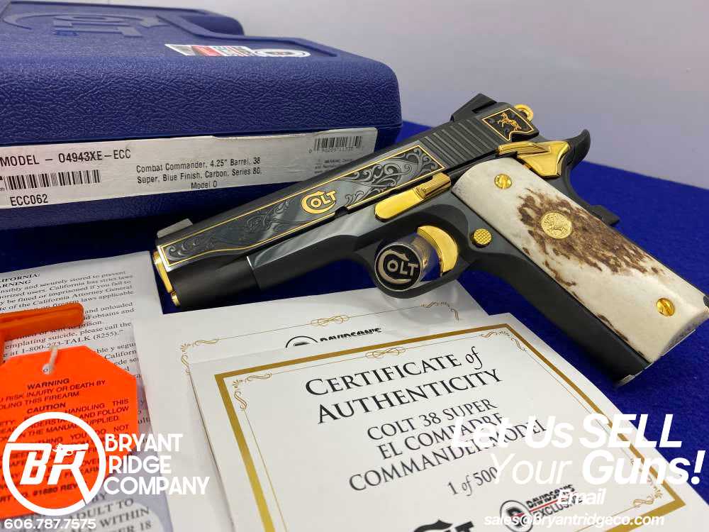 Colt Combat Commander .38 Super *SET 2/2 EL COMPADRE EDITION* 1 of 500-img-0
