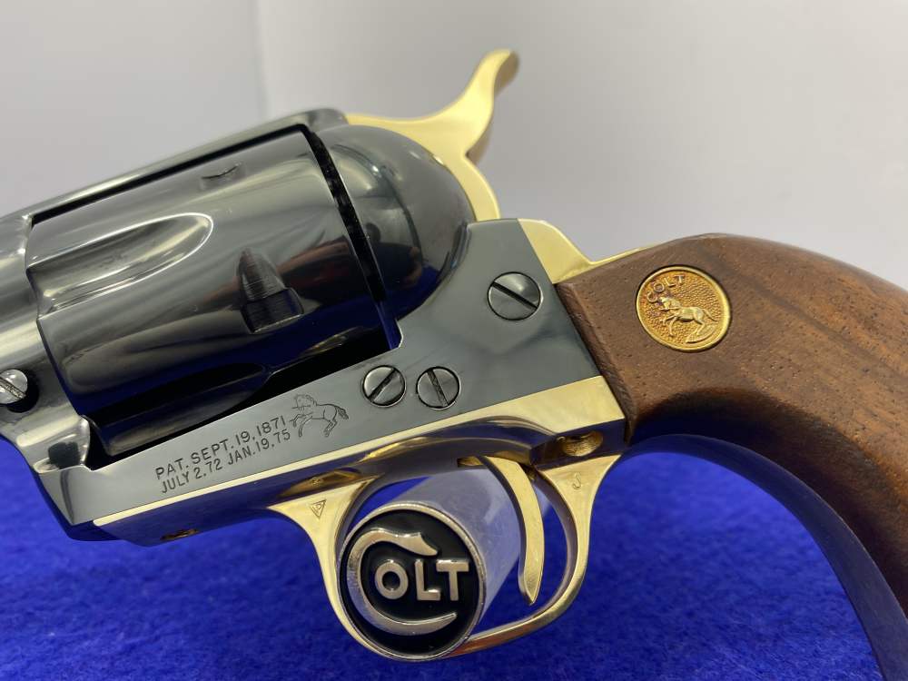 1961 Colt Single Action Army .45 Blue -125th ANNIVERSARY- 2nd Generation-img-8