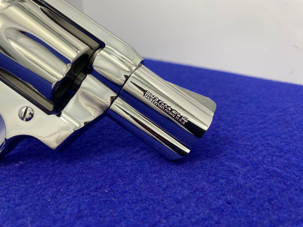 1998 Colt Magnum Carry RARE 1st EDITION *BREATHTAKING BRIGHT STAINLESS*-img-14