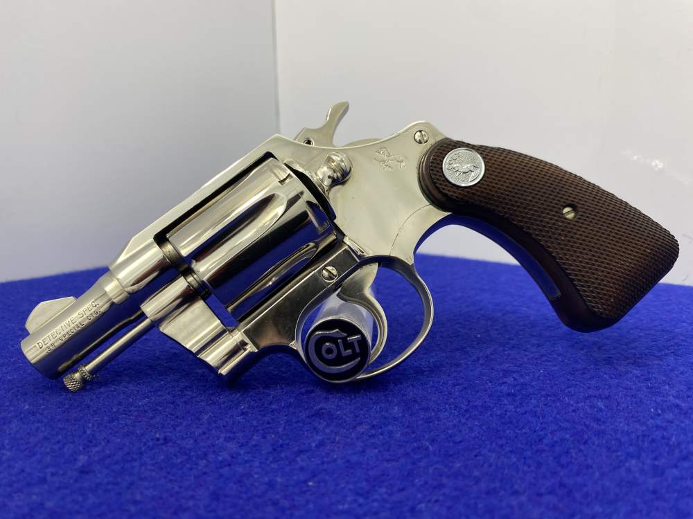 Colt Detective Special .38 Spl Nickel 2" *CLASSIC DOUBLE-ACTION COLT*-img-5