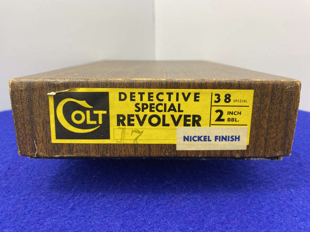 Colt Detective Special .38 Spl Nickel 2" *CLASSIC DOUBLE-ACTION COLT*-img-3