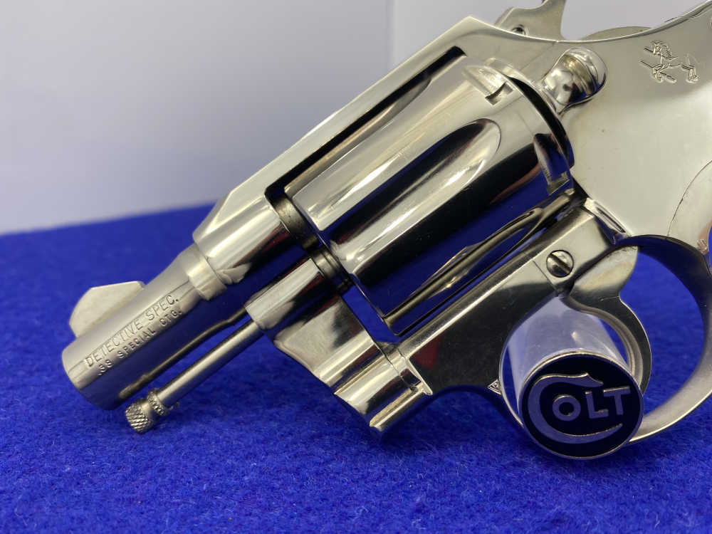 Colt Detective Special .38 Spl Nickel 2" *CLASSIC DOUBLE-ACTION COLT*-img-8
